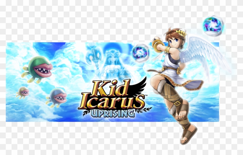 Kid Icarus E Meu Segundo Jogo Favorito Da Nintendo - Kid Icarus Uprising Banner Clipart #4428854