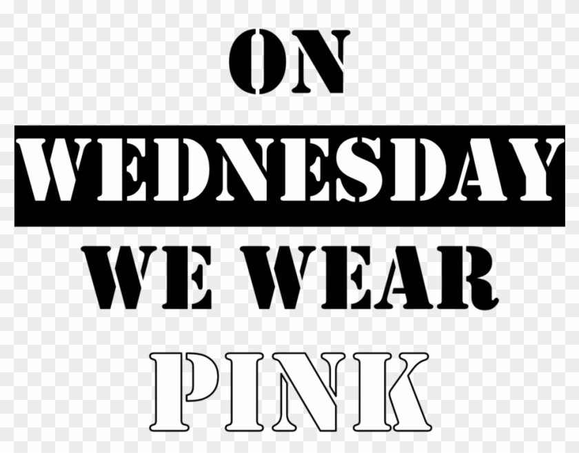 On Wednesday We Wear Pink - Censor Clipart #4429152
