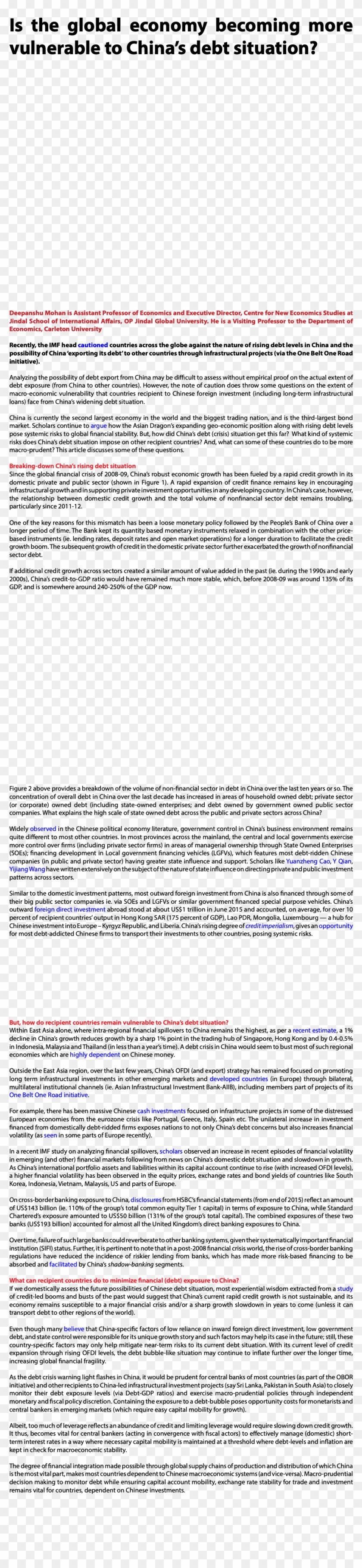 Is The Global Economy Becoming More Vulnerable To China's - Discovery Of Achilles On Skyros Clipart