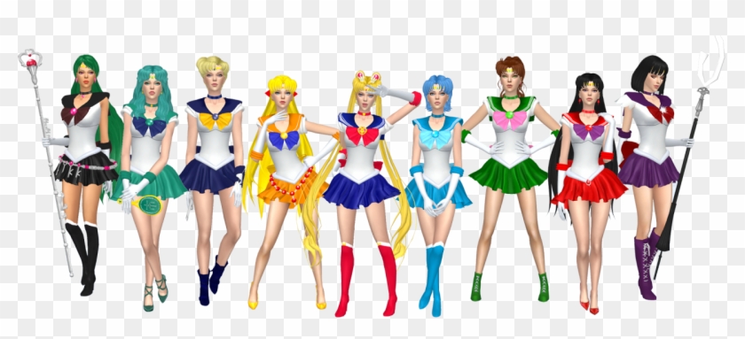 Https - //silvermoonsims4 - Tumblr - Sailor Moon Pack - Sailor Moon Dress Sims 4 Clipart #4429588