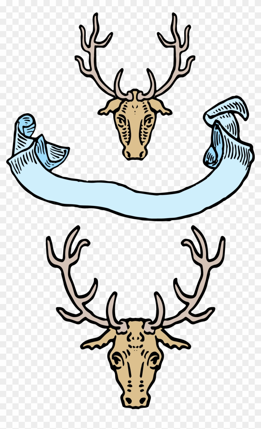Jpg Free Download Vintage Deer Image Freebie Oh So - Free Different Vintage Ribbon Png Clipart