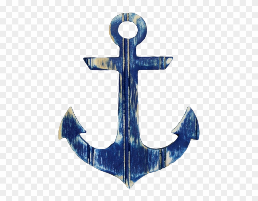 Large Navy Anchor - Navy Anchor Clipart #4429848