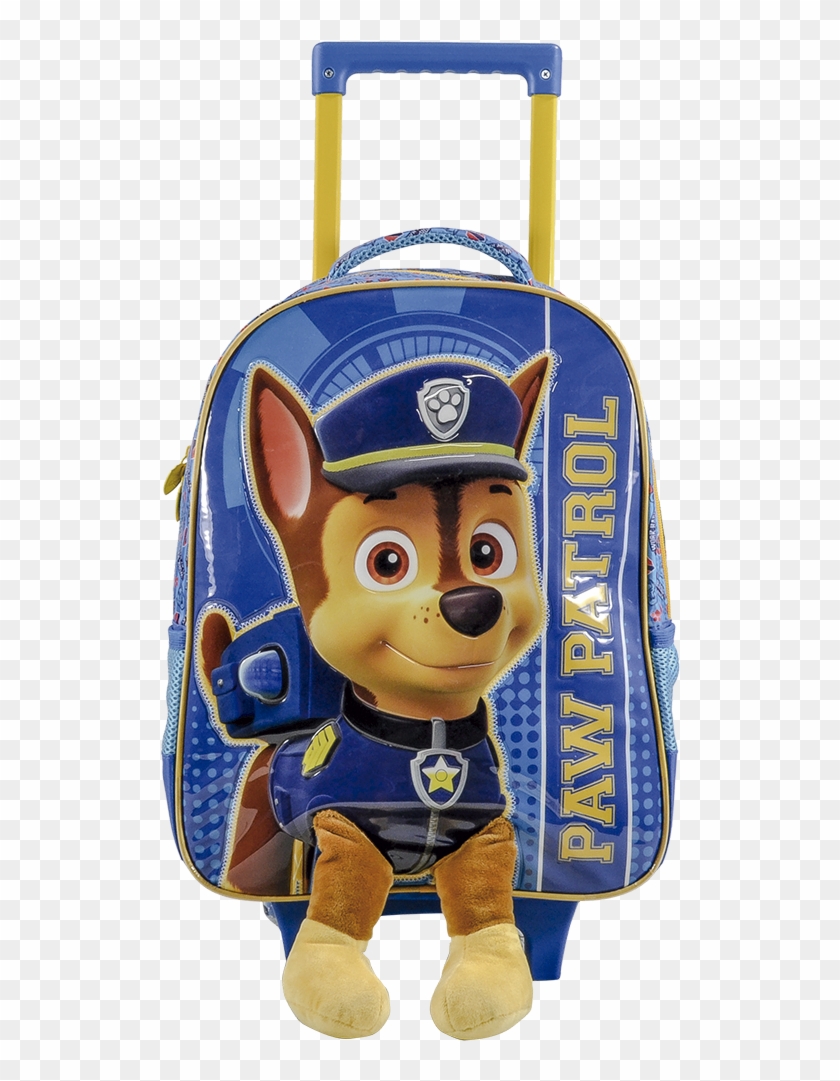 Mochila Com Rodinhas Patrulha Fluffy Conteudo - Mochila De Rodinha Patrulha Canina Clipart #4429967