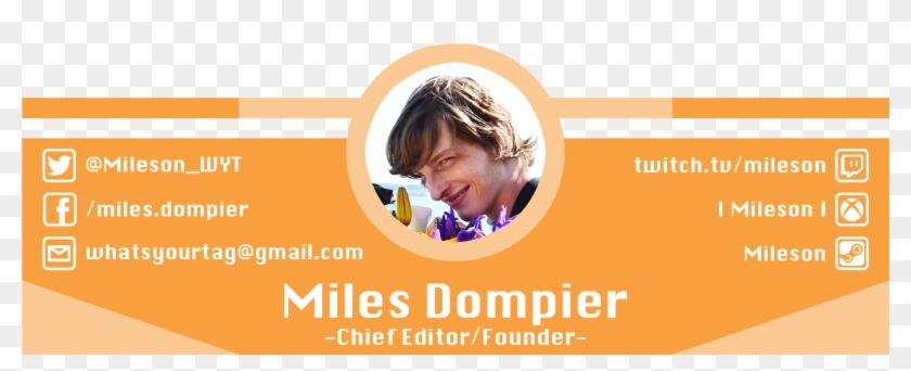 Bio Card - Flyer Clipart #4430005