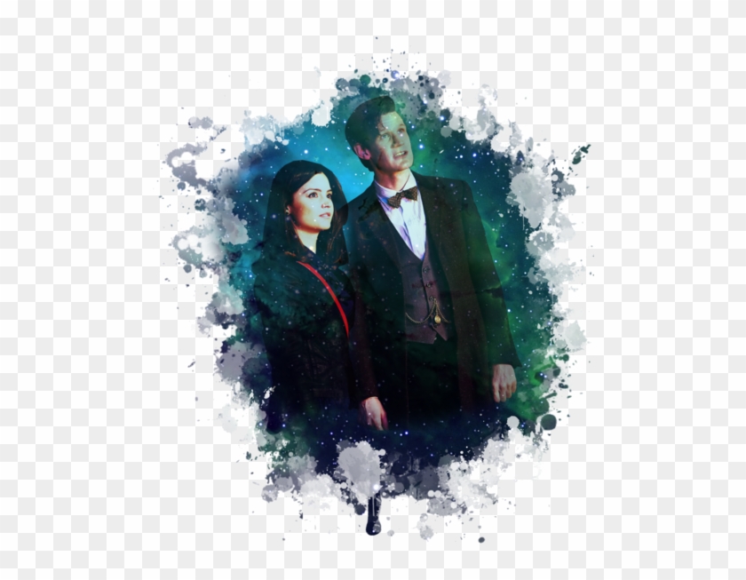 Clara And The Doctor Fanart - Illustration Clipart