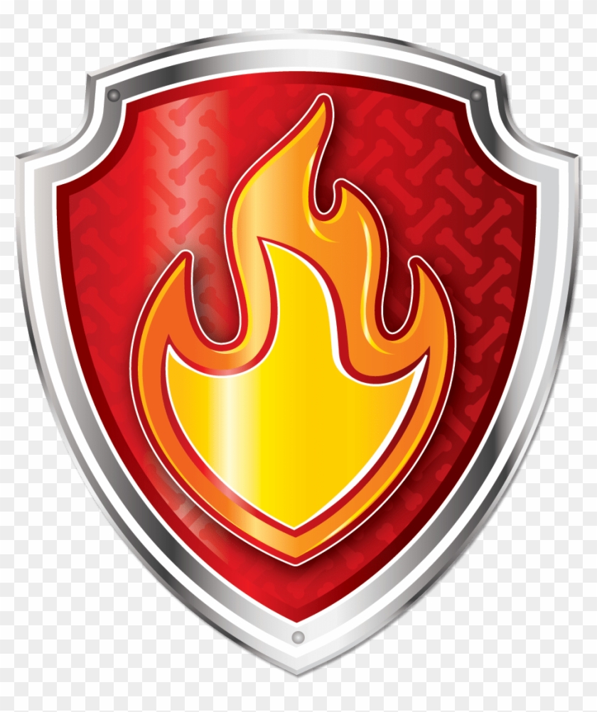 Patrulha Canina Escudo Marshall Imagens Png - Insignia Paw Patrol Marshall Clipart
