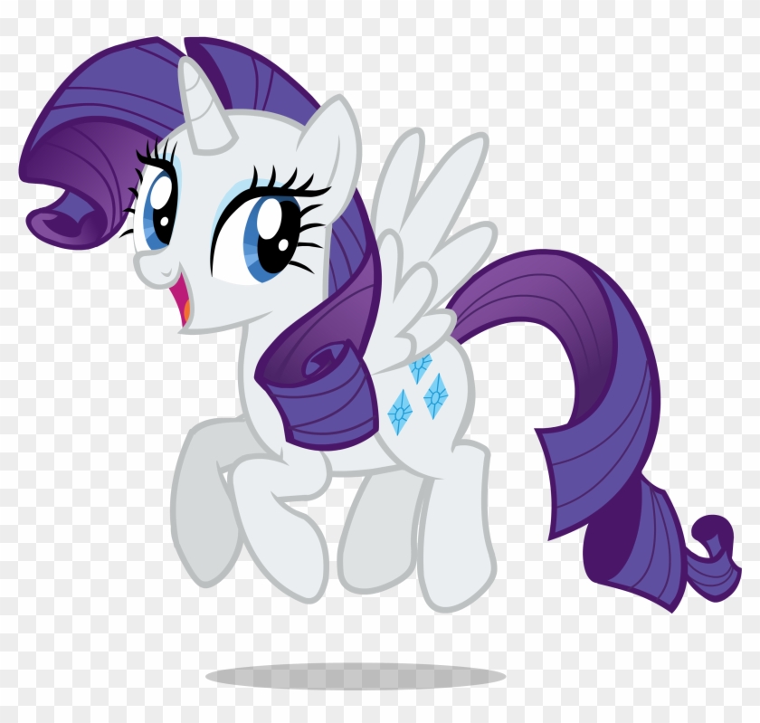 File 131350438183 - Pony Friendship Is Magic Rarity Clipart #4430720