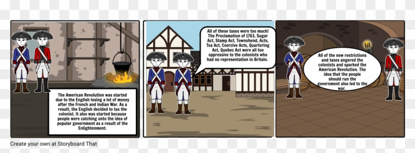 American Revolution Activity - Cartoon Clipart