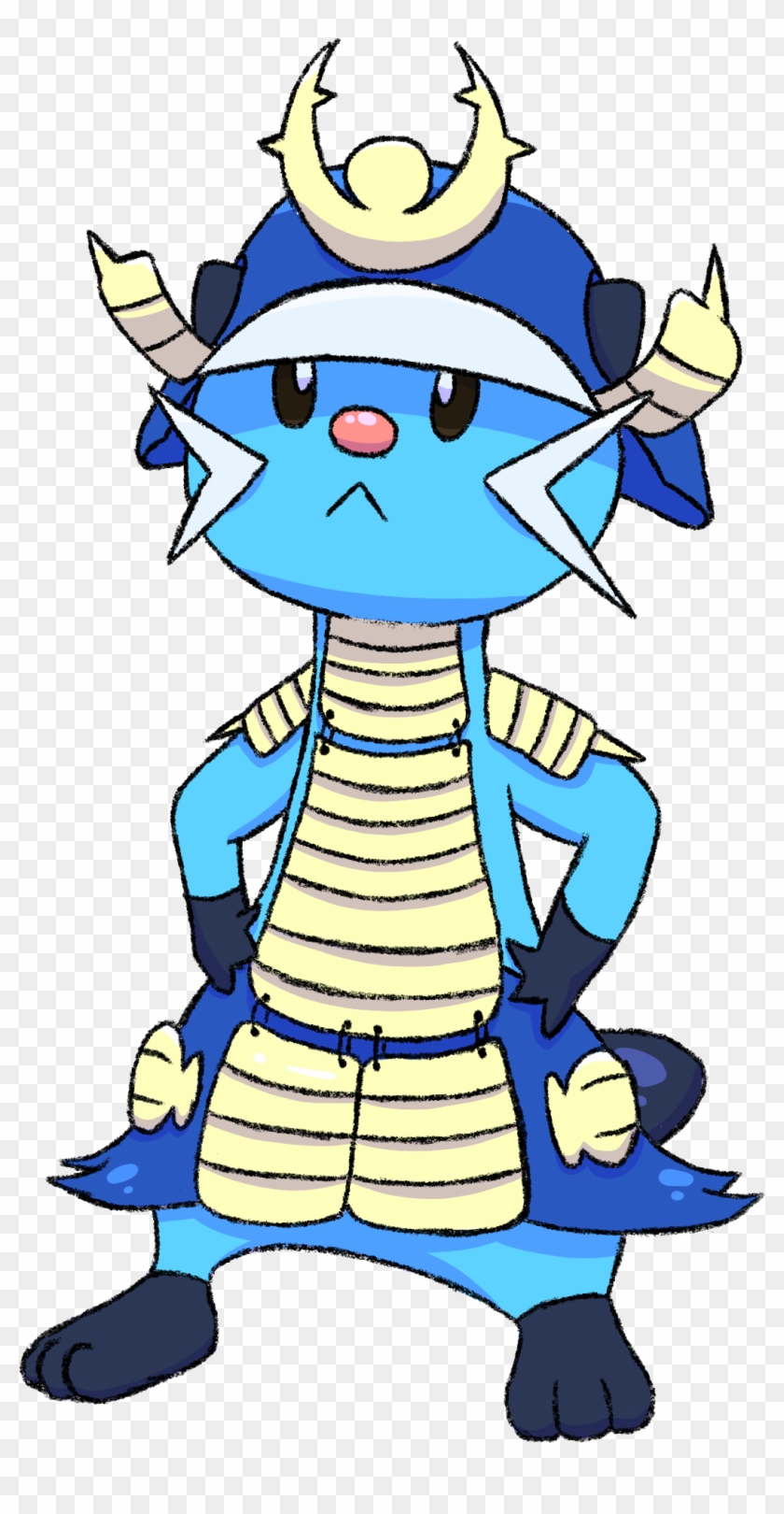 View Samurott , - Dewott Samurai Clipart