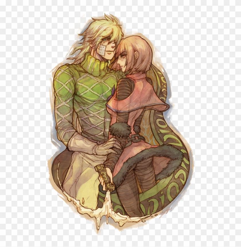 Dio Brando Fictional Character Mythical Creature Interaction - Jojo Bizarre Adventure Dio X Clipart