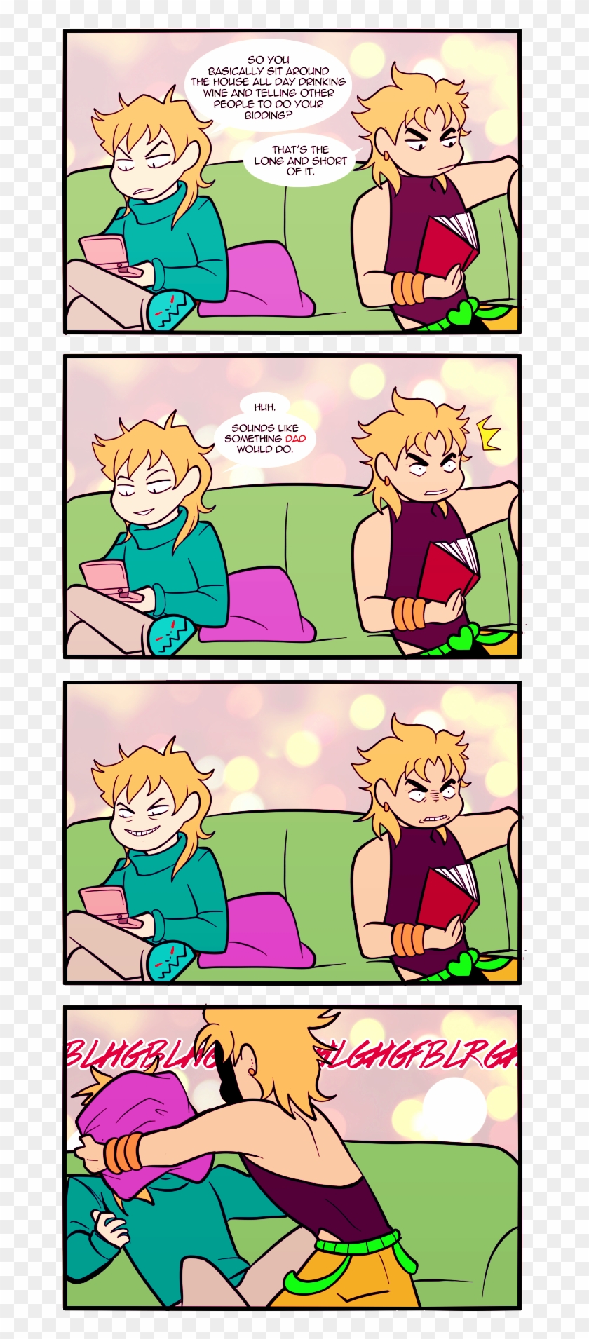 You Come Into *my* House - Dad Jotaro Clipart