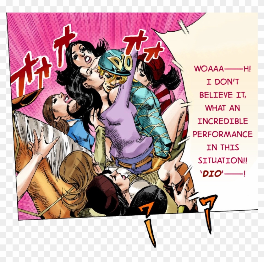 Panel 1292, Chapter 93 ) Diego Count - Diego Brando Dino Mouth Clipart #4431341