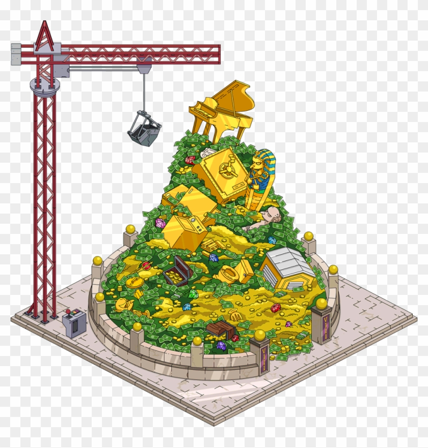 Tapped Out Money Mountain 7 - Tapped Out Ain T No Mountain High Enough Clipart #4431346