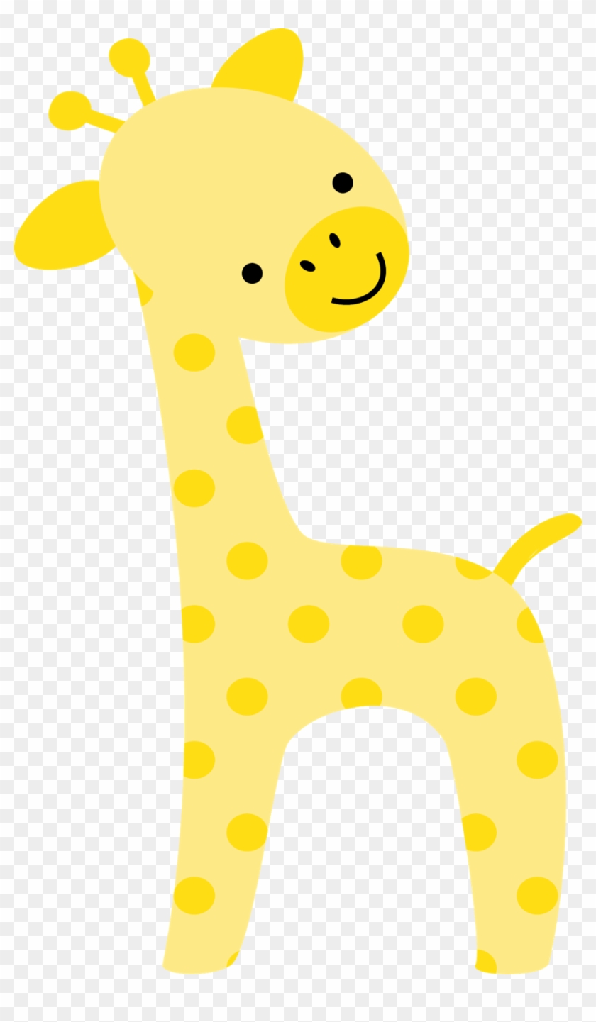Crazy‿✿⁀•○ Animales Salvajes, Animales - Cute Baby Giraffe Clip Art - Png Download #4431591