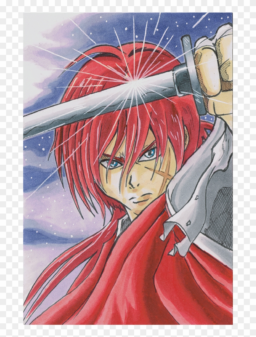 Rurouni Kenshin Art Print - Manga Clipart #4431708