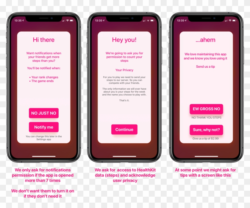 Let's Take A Look At The On-boarding Screens In Steps - Mobile Phone Clipart #4431810