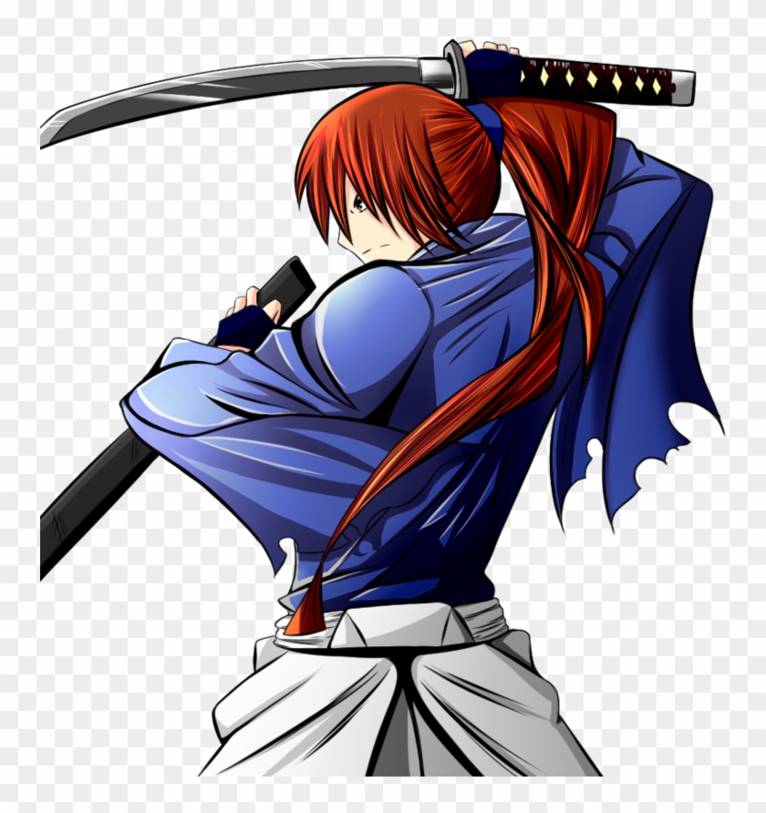 Himura Kenshin Speeddraw - Cartoon Clipart
