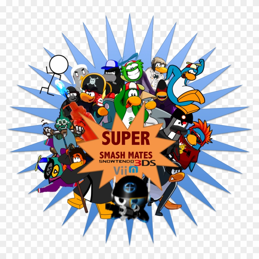 Super Smash Mates Artwork Clipart #4432058