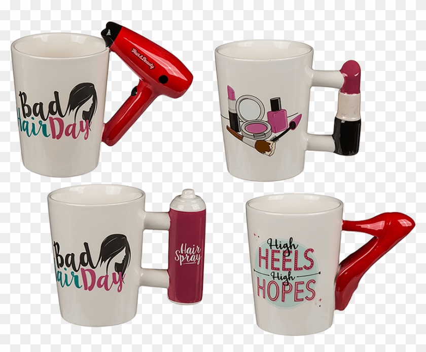 You Are Here - Tasse Bad Hair Day Clipart