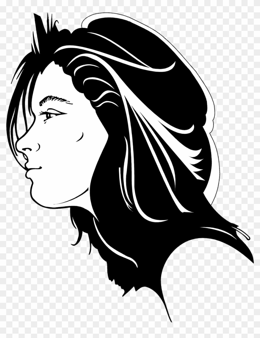 Woman Beautiful - Illustration Clipart