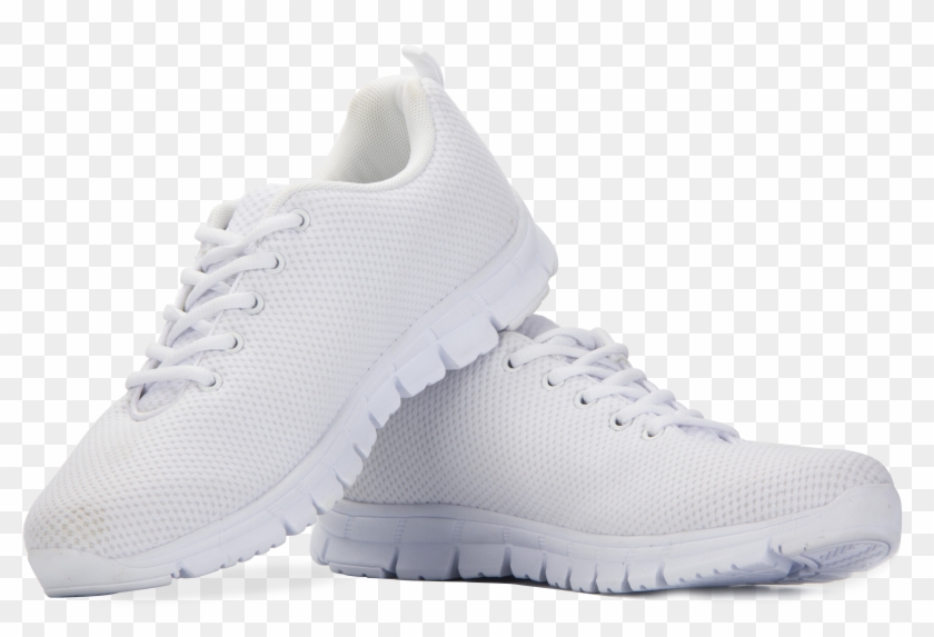 Lightweight Construction With Breathable Mesh Fabric - Mockup Sneakers Pillow Profits Clipart