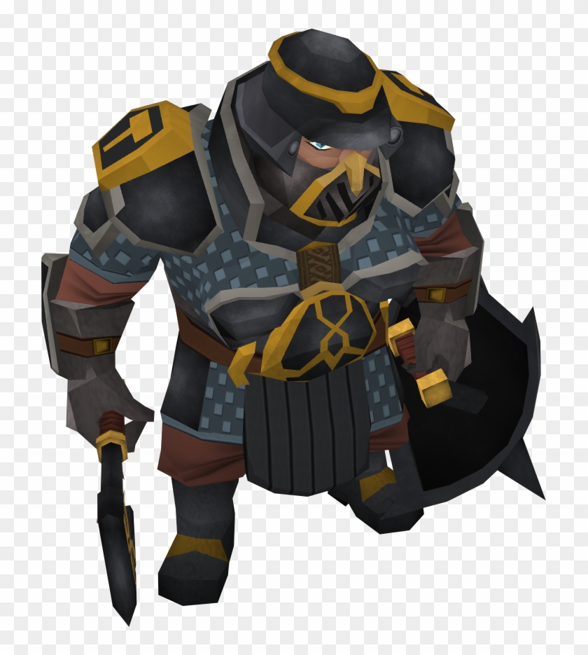 Runescape Black Guard Clipart