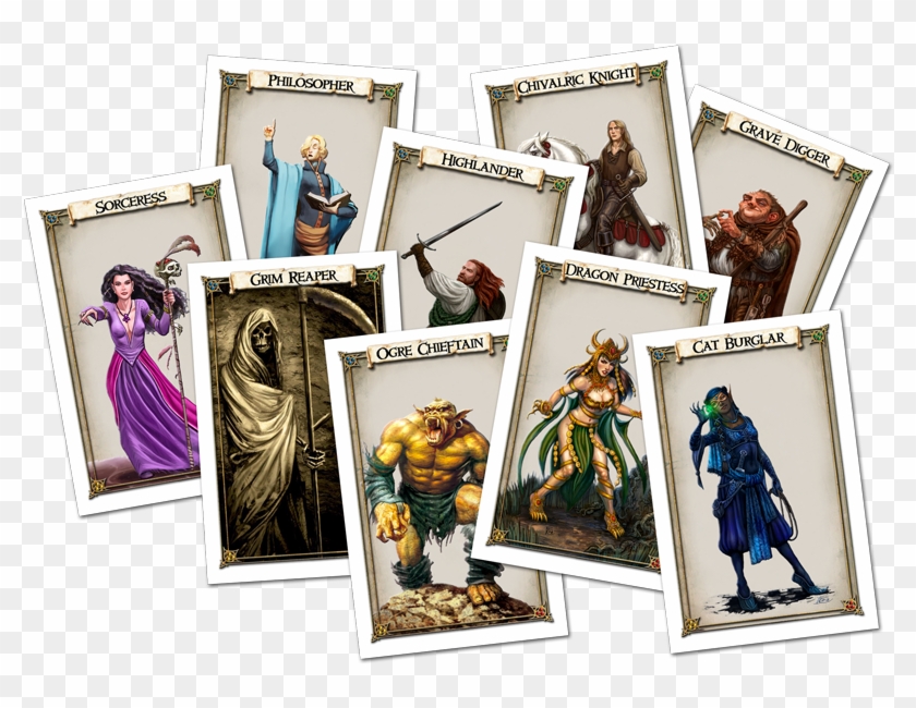 Talisman The Magical Quest Game Characters Clipart