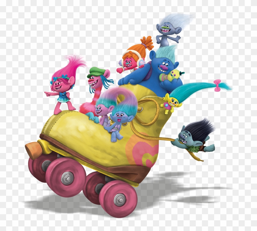 ¿cuál Es Tu Favorito - Dreamworks Trolls Poppy's Posse Clipart