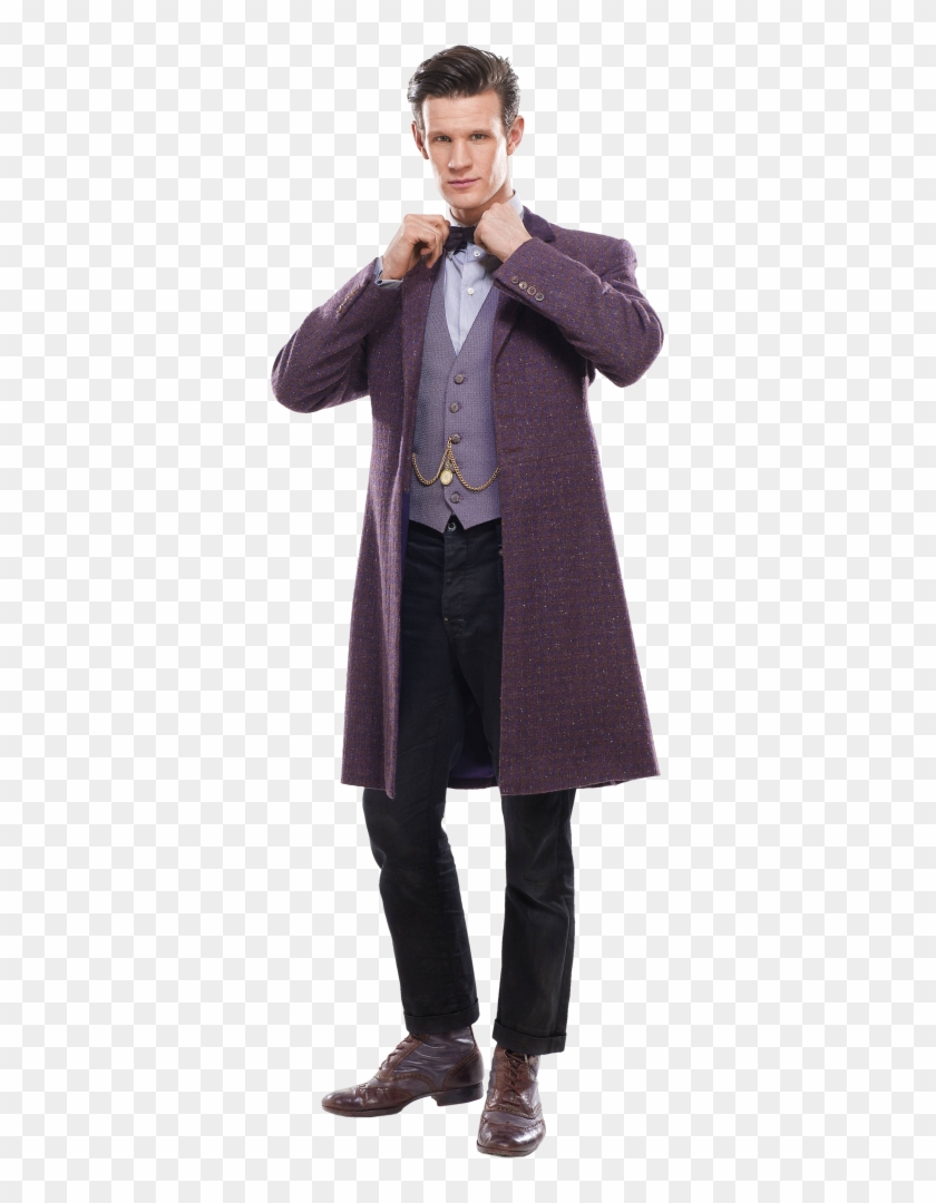 Transparent Eleventh Doctor For Your Dash - Matt Smith Doctor Who Purple Clipart