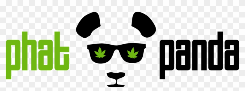 Phat Panda Cannabis Logo Clipart #4433738