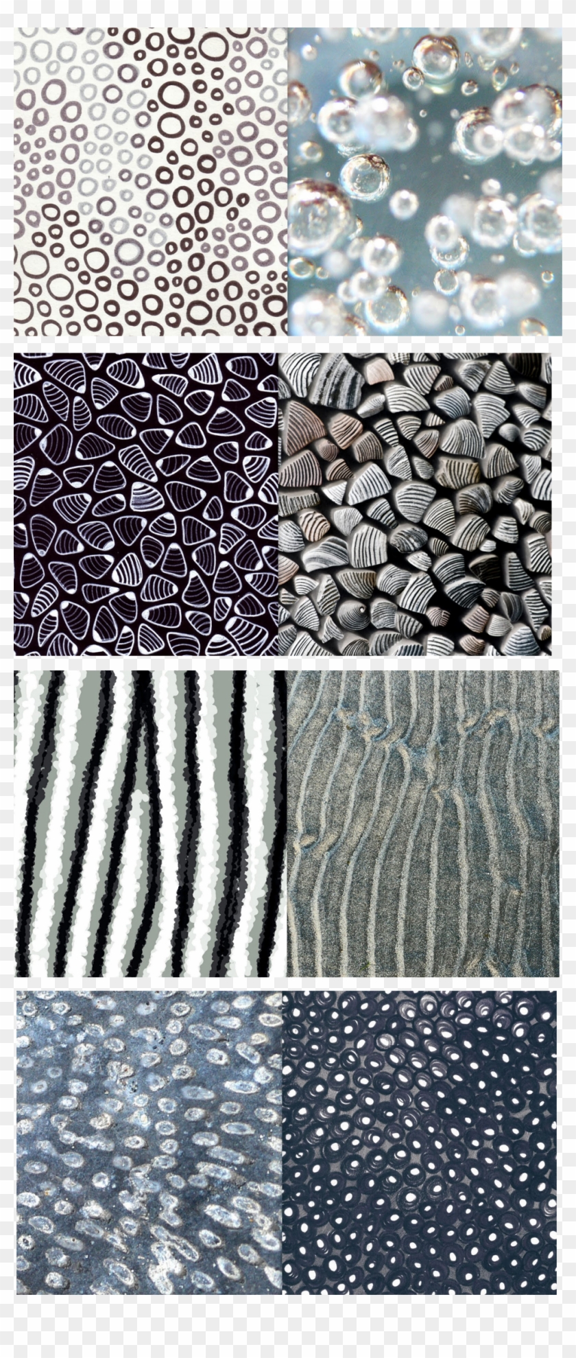 #elena Nuez Patterns In Nature, Textile Patterns, Print - Pebble Clipart #4433792