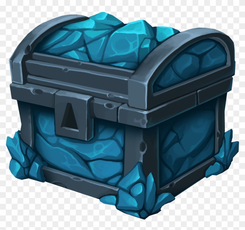 Crystal Chest Clipart #4433914
