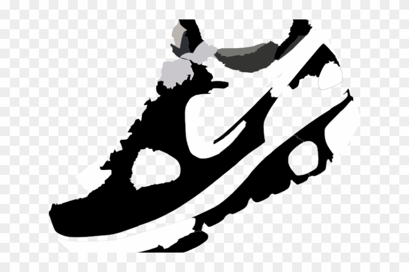 Running Shoes Clipart Sneaker Sole - Running Shoes Vector Png Transparent Png