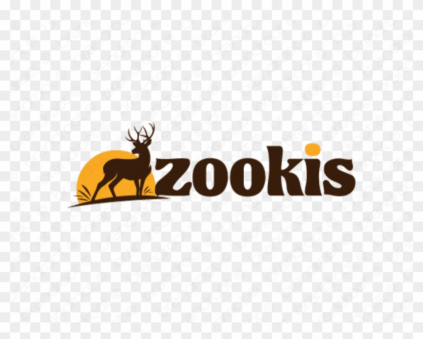 Zookis Logo Design Included With Business Name And - Elk Clipart #4434167