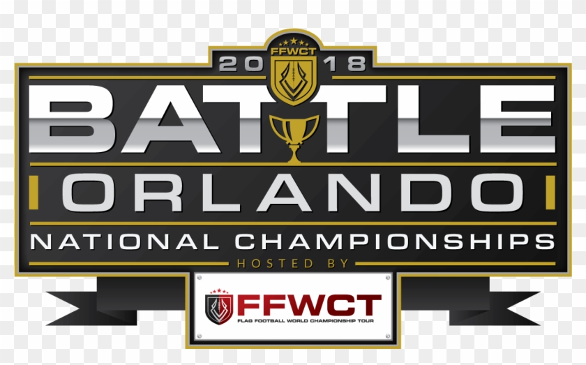 The 2018 Ffwct Battle Orlando National Championship - Battle Orlando Flag Football 2019 Clipart #4434325