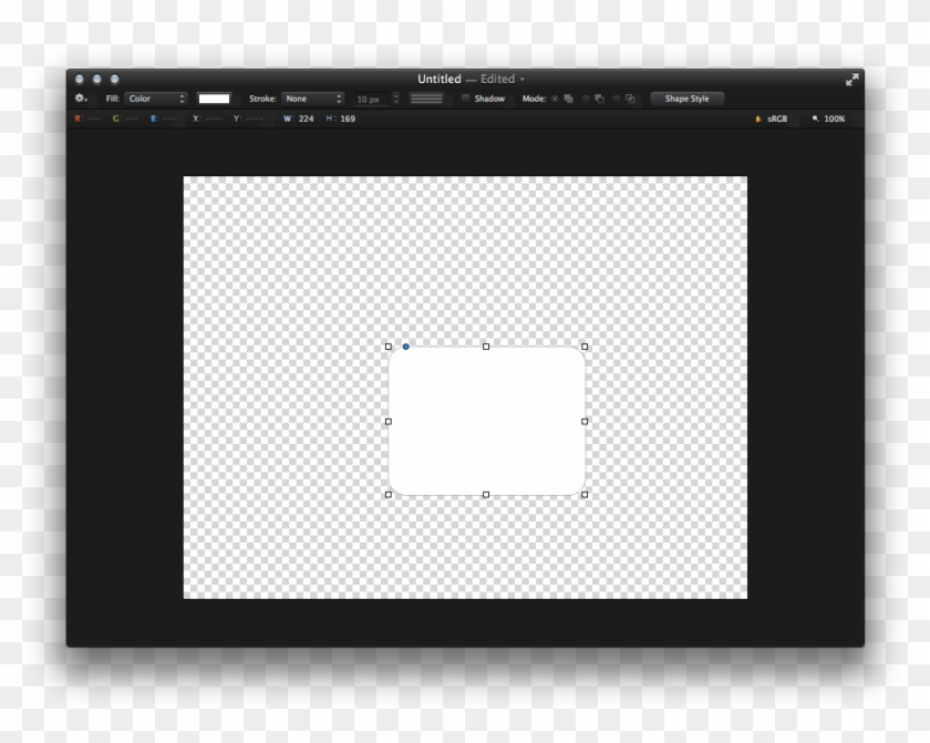 Pixelmator Tip Create Your Own Custom Shapes - Unchecked Box Clipart