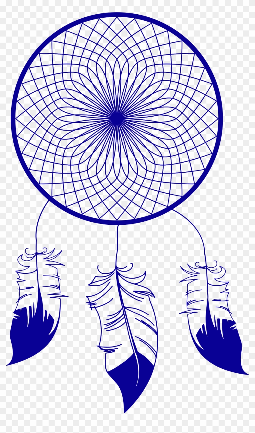 Catcher Remix Big Image Png Ⓒ - Dream Catcher Clipart Blue Transparent Png