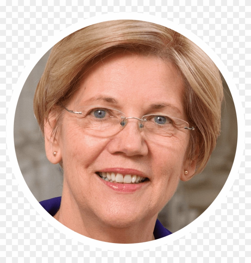 Elizabeth Warren Official Portrait - Elizabeth Warren First Woman Of Color Clipart