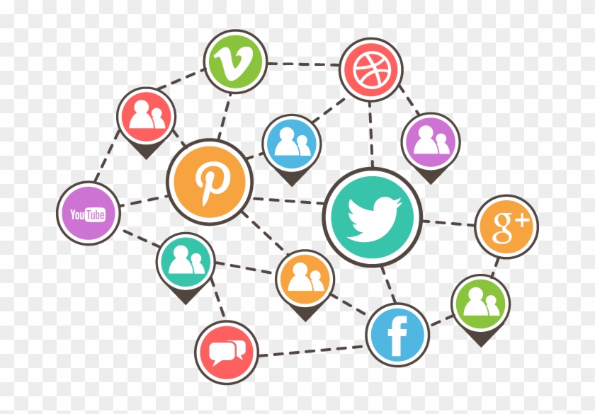 Social Media Optimisation - Social Media Viral Clipart