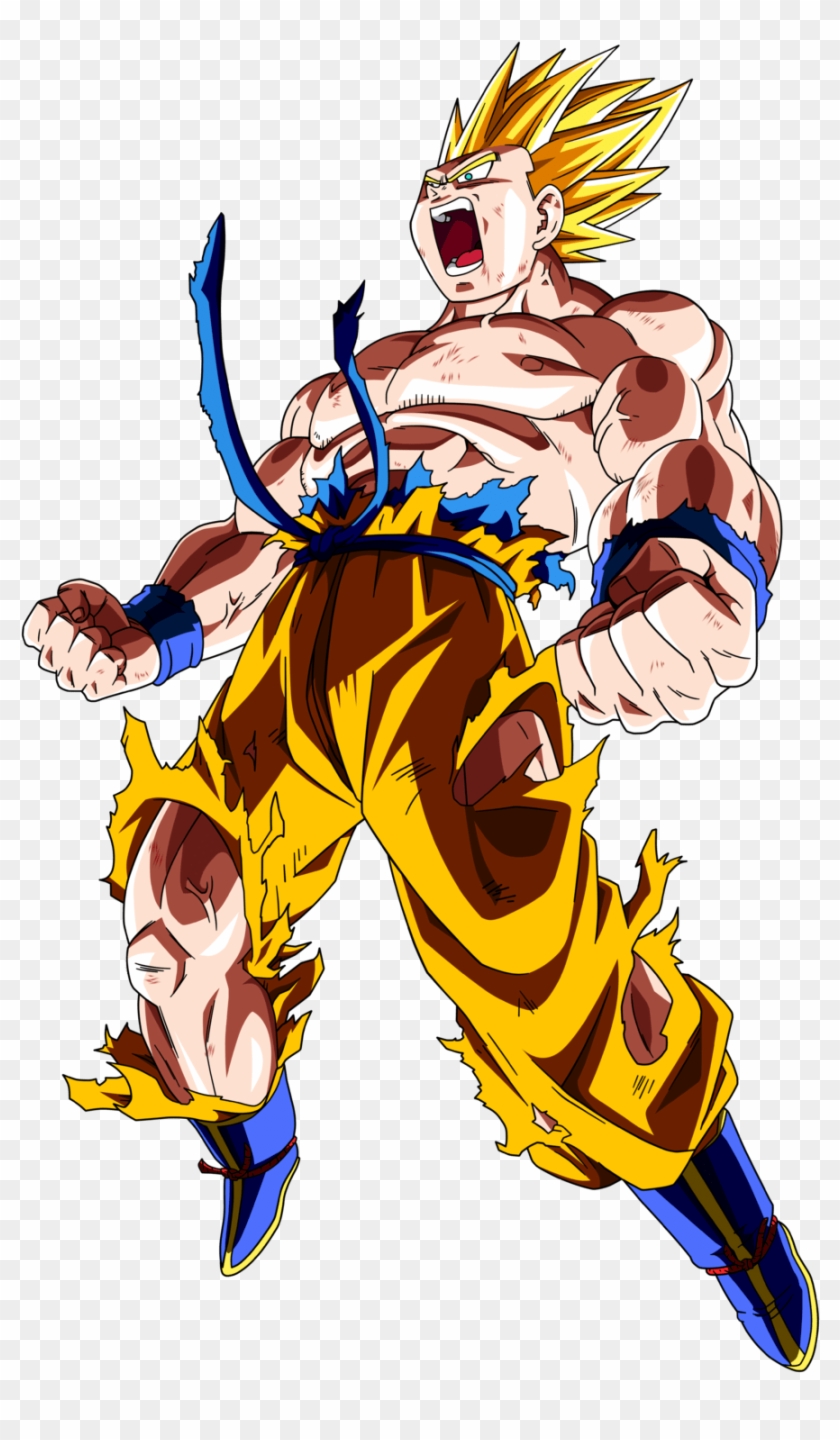 Dragon Ball Z Goku Ssj Clipart #4434982