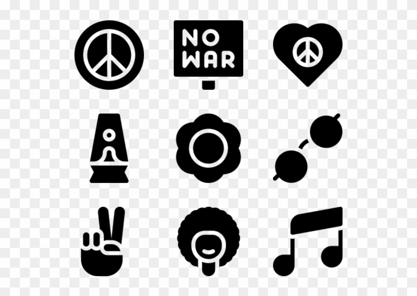 Hippies - Powerpoint Icons Security Clipart