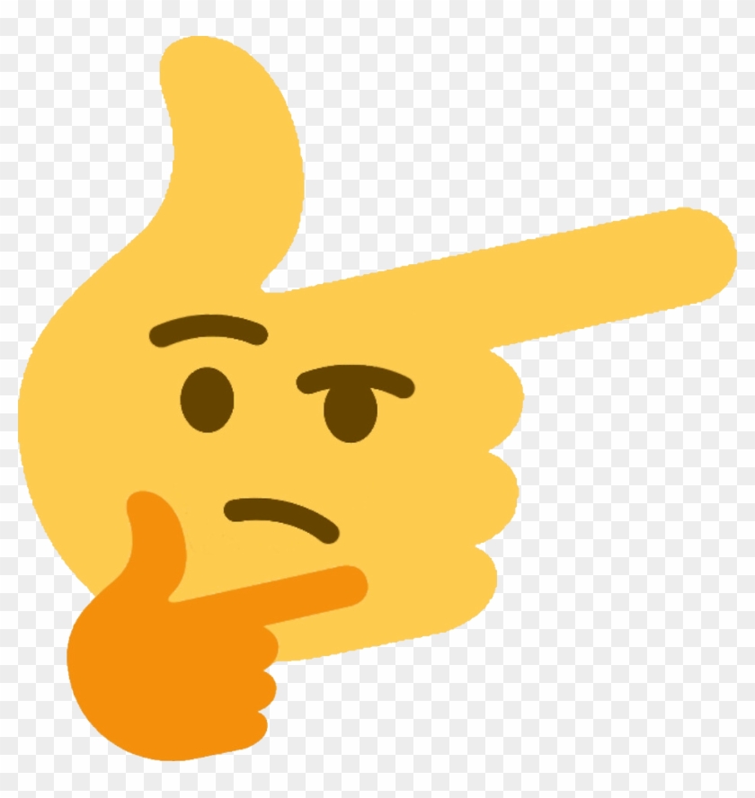 Hello Récemment Jai Découvert Misterfox Cest Un Outil - Thinking Emoji Meme Png Clipart