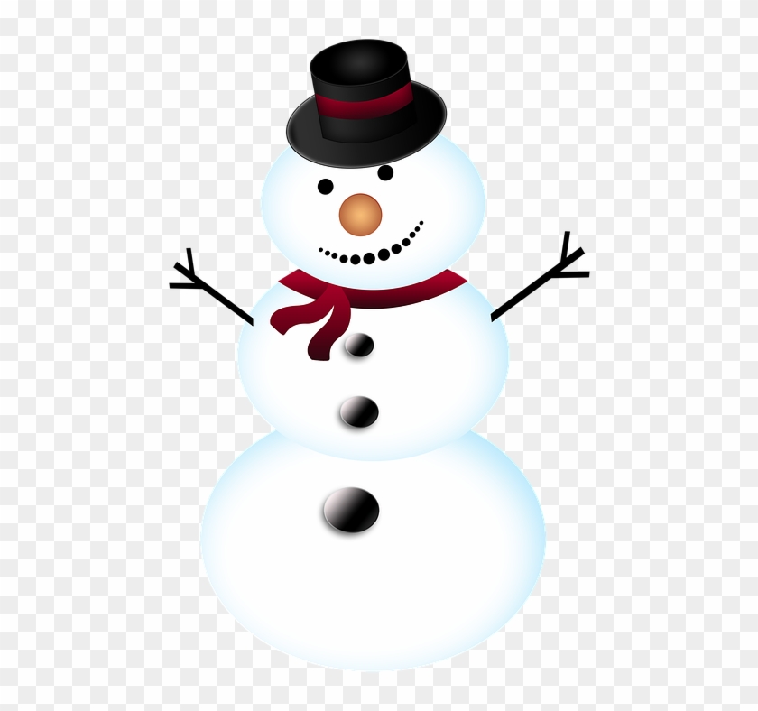 Snowman Design Clipart #4435551