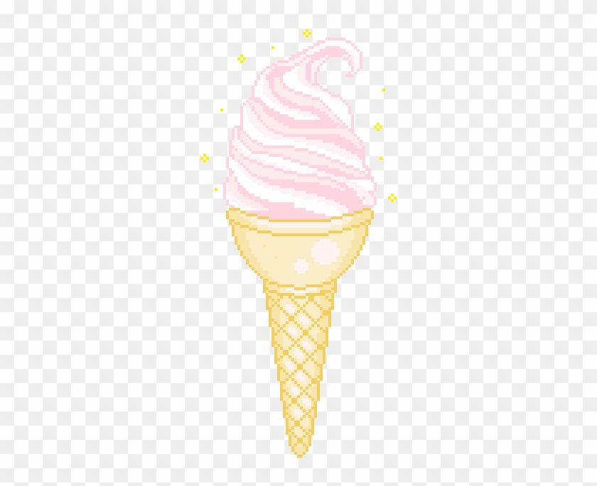 210 Images About Png ࿐ On We Heart It - Ice Cream Cone Clipart #4435913
