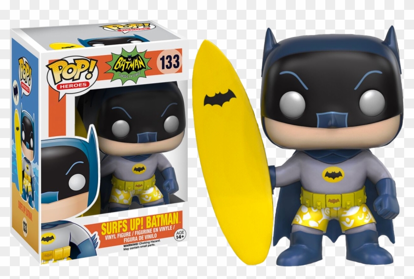 Surfs Up Batman Pop Vinyl Figure Clipart