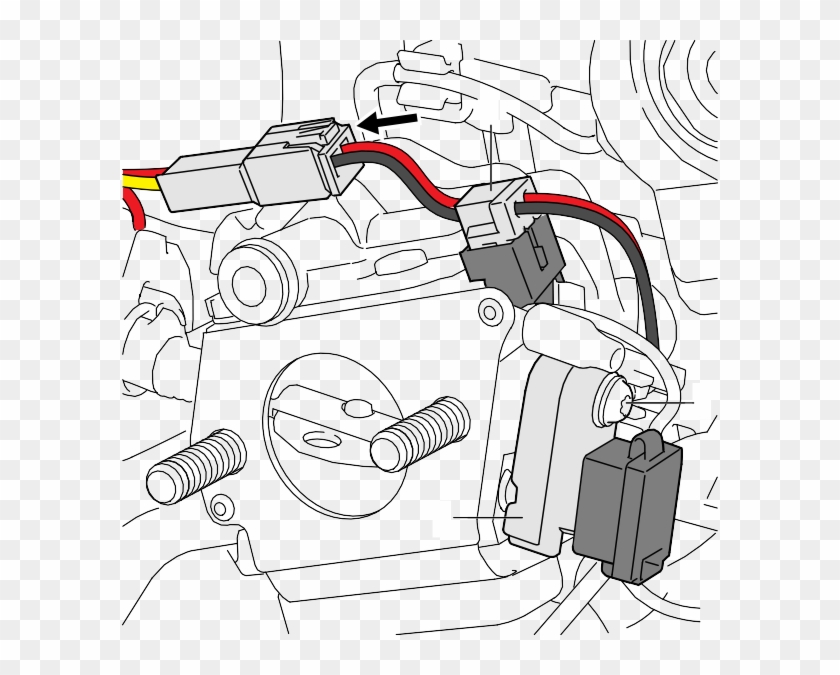 Installing The Switch Unit - Sketch Clipart #4436815
