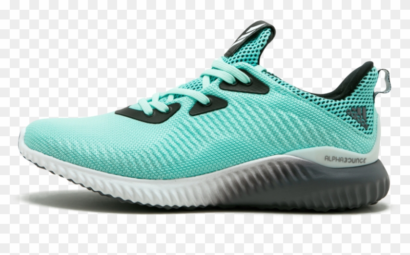 Adidas Alpha Bounce 1w Beige / Teal / White 20116 Qh - Shoe Clipart