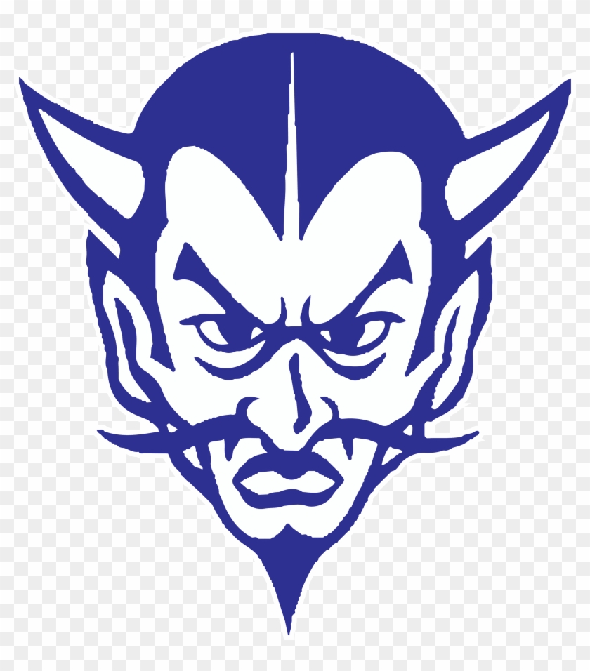 Football Mom Campaign - East Aurora Blue Devil Clipart #4436881