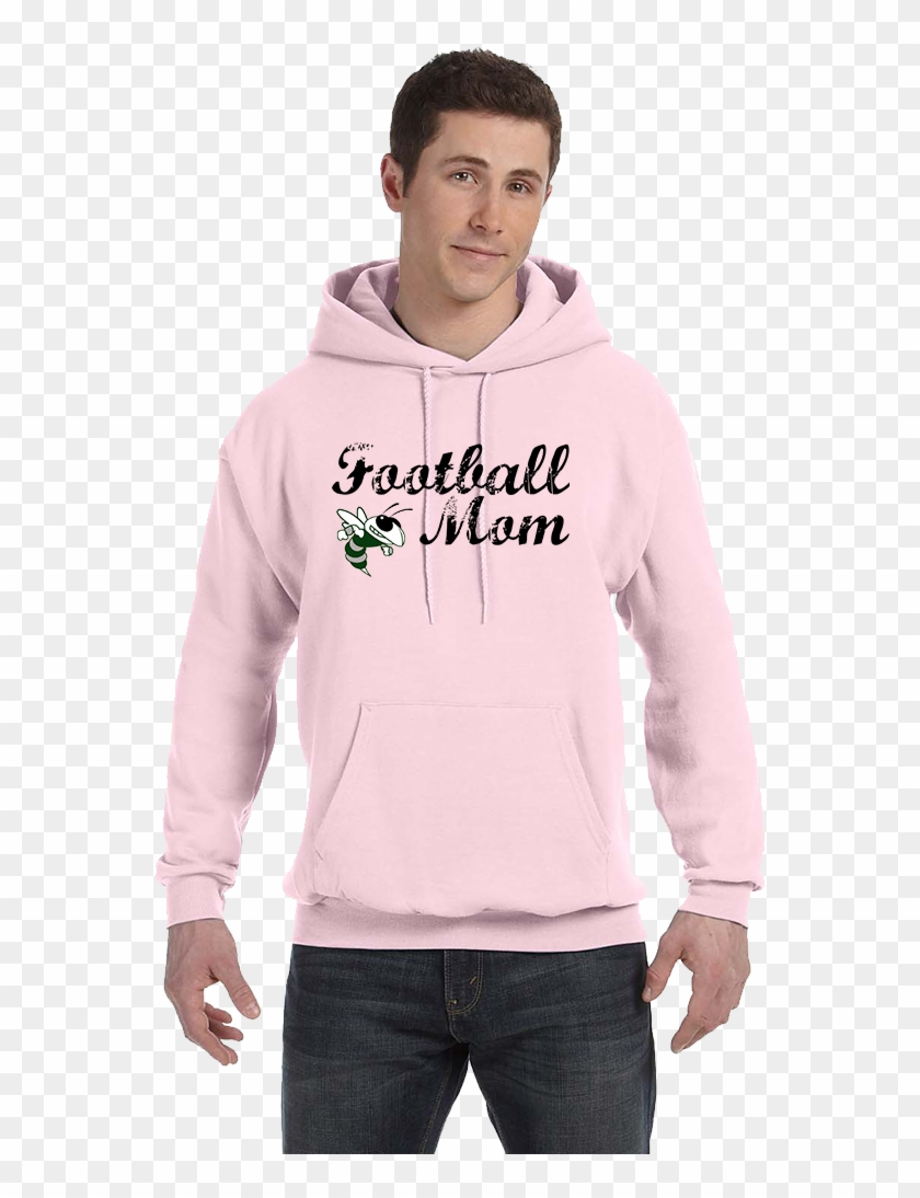 Mpw Football Mom Hoodie - Hanes Ecosmart Hoodie Yellow Clipart