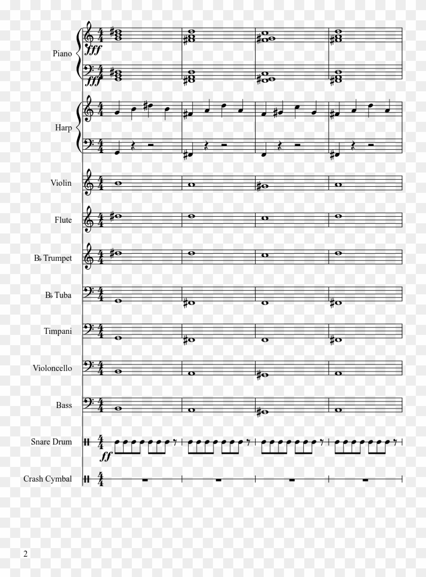 Paper Luigi A Thousand Tales Sheet Music Composed By - Daddy Yankee Gasolina Sheet Music Clipart #4437204